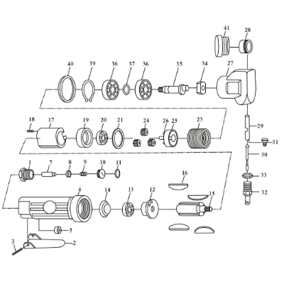 Air Nibbler 16Gge-Gear Case 534666