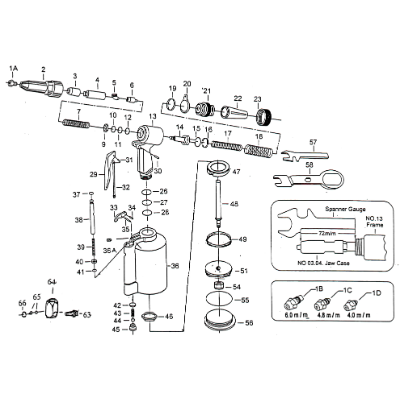 Air Riveter 1/4