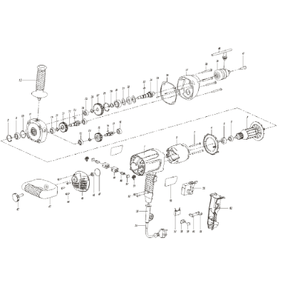 Switch No45 Suit 598033 & 598034 Drill & Stirrer