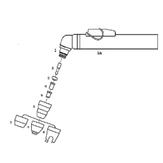 Plasma 40 Torch Complete Suit 580150 Barcoded & Descrip