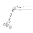 536052 - Plasma 40 Nozzle O.8mm Di Flat