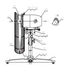 Switch For Fan Industrial  30