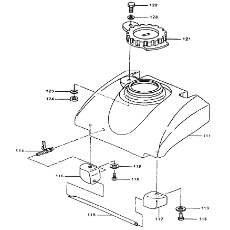 Plate Comp Vibrator Assy Tm90 594501 (Tm15)
