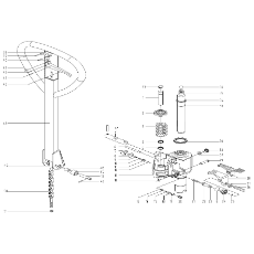Pallet Truck Retaining Ring suit 594980