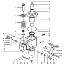Back Large Wheel Complete To Suit 595181, 594987 Pallet Truck