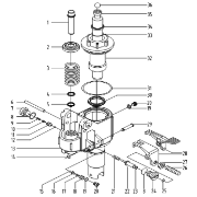 Front Small Fork Wheel Complete To Suit 595181 Pallet Truck
