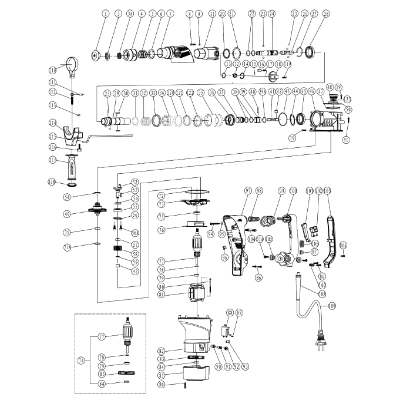 Armature To Suit 511189 Rotary Demo Hammer
