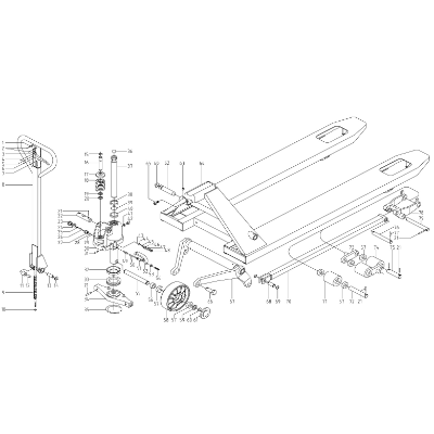 Complete Pump Suit DB Pallet Truck 596364