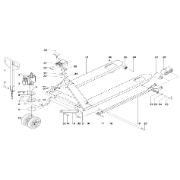 Base Plate Suit Scale on BFC6-4 Pallet Truck 596365