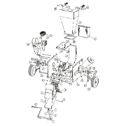 Chipper & Shredder Less Motor 6.5HP Honda Engine To Fit Makes Model 597466