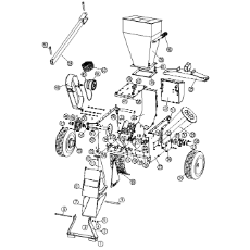 Chipper & Shredder Less Motor 13HP Honda Motor To be Fitted Makes Model 597468