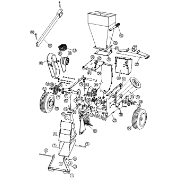 Wheel Axle Suit 597468-54 13HP Chipper & Shredder