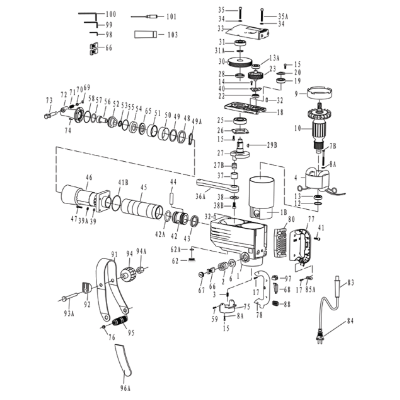 Stator / Field To Suit 511185 Jack Hammer