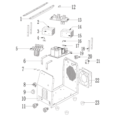 Handlebar Item 1 Suit 511186 Jackhammer Floor Trolley