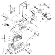 Pulley Assembly to suit HGC125 596343 Plate Compactors