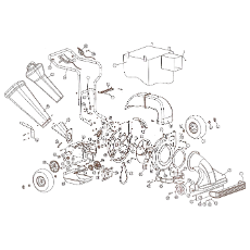 Gear Adjustment Handle Suit 597470-17 Toolex Petrol Vacuum Shredder