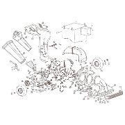 Leaf Collect Plate Suit 597470-73 Toolex Petrol Vacuum  Shredder