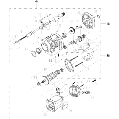 Spindle To Suit 68mm Magnetic  Base Drill Model 595984