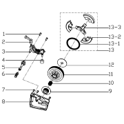 Clutch Assembly Complete Suit 596165 Chainsaw