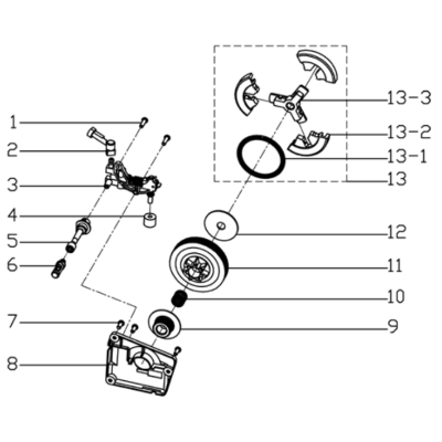 Clutch Assembly Complete Suit 596165 Chainsaw