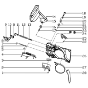 Chain Brake Assembly Complete Suit 596165 Chainsaw