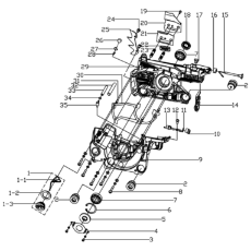 On Off Switch Assembly Suit 596165 Toolex Chainsaw