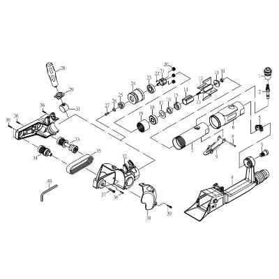 Drive Belt Toothed Item 35 Suit 596174 Vinyl Stripper ST246643