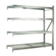 Racking Ad-On 4 Shelf 364KG Pe Shelf 191Wx61Dx183H CM Gross Weight