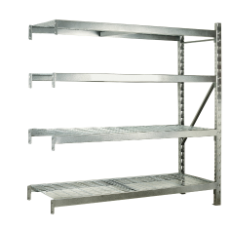 Racking Ad-On 4 Shelf 364KG Pe Shelf 191Wx61Dx183H CM Gross Weight
