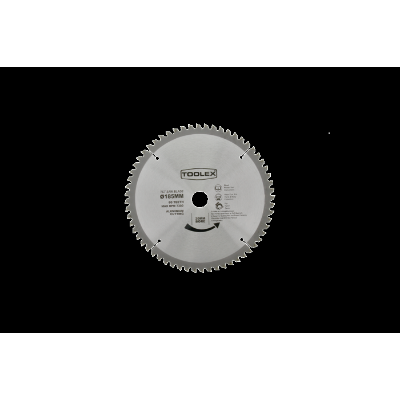 Circular Saw Blade 185mm 60TH Negative Rake Aluminium Cuttin with 20mm Bore & 16mm Reducing
