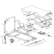 Hyd Scissor Lift Swivel Suit 595185
