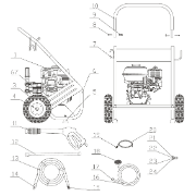 Pressure Washer Valve Kit Suit 597058 595997