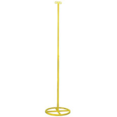 Electrical Lead Stands 1.2M - 2.4M Adjustable Height Round Base Stand