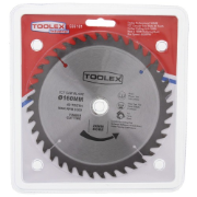Circular Saw Blade 160mm 40TH Timber Cutting with 20mm Bore & 16mm Reducing Bush