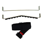 Pole Support Bracket & Safety Locking Belt To Suit Extension Ladder Range In Fiberglass & A