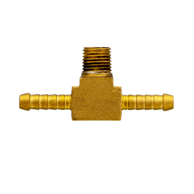 Air Fit Tee 2 Way 1/4Hose 1/4M 06P120404