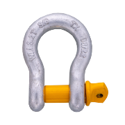 Shackle Bow Screw Pin  16mm x 19mm Galvanised WLL 3.2 tonne AS2741-2002 S209