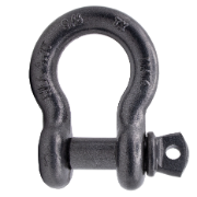 Shackle Bow Screw Pin  19mm x 22mm Paint Grey 4.7 tonne WLL AS2741-2002 S209