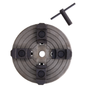 W/Lathe Chuck 4 Jaw 6