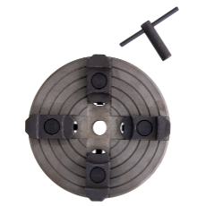 W/Lathe Chuck 4 Jaw 6